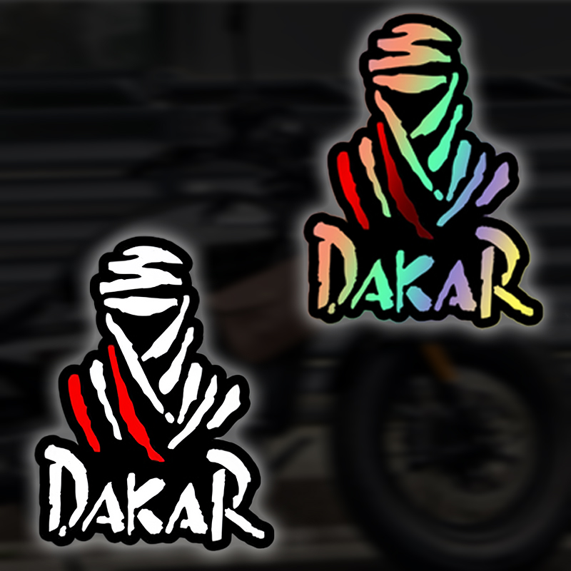 Scooter Helmet Set - 1 шт., наклейки для мотоциклов Dakar