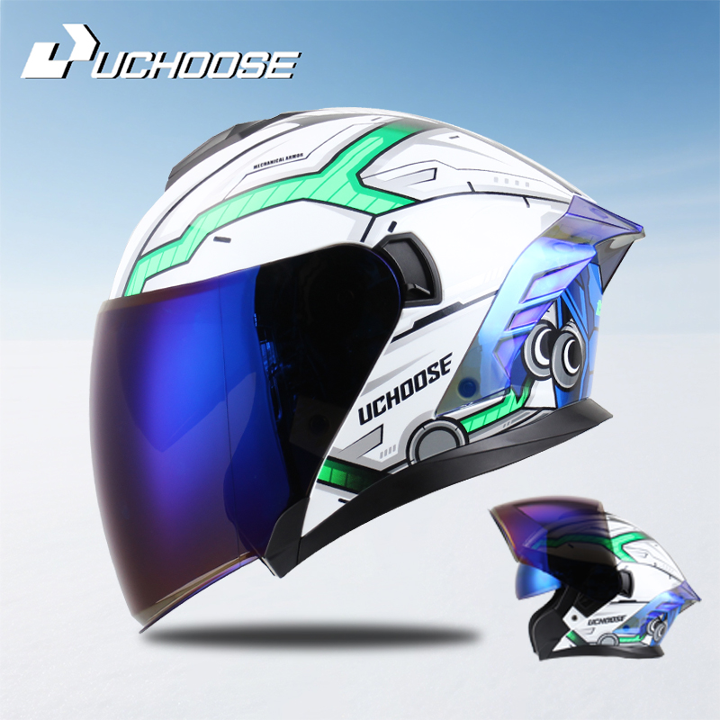 Scooter Helmet Set - Мотоциклетный шлем открытого типа 715 для