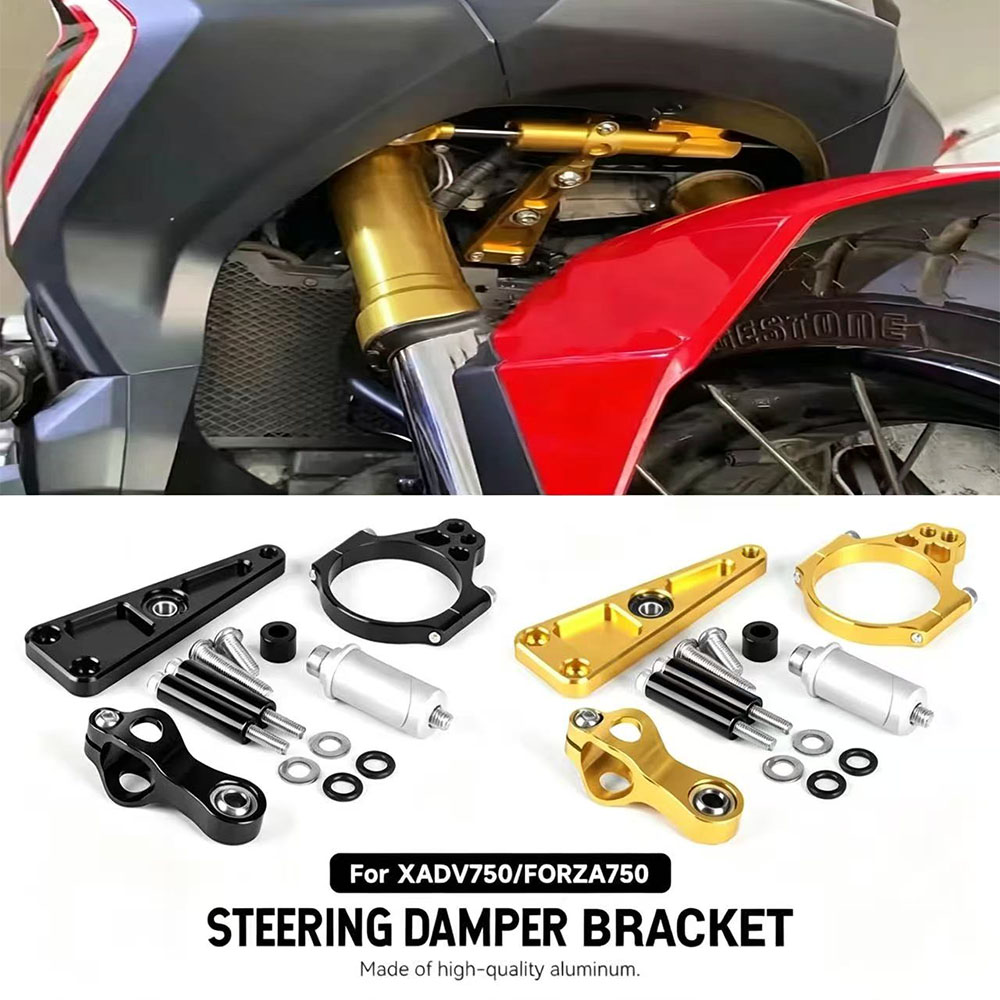 Steering Damper Stabilizer Kit Cnc - Мотоцикл для Honda XADV 750 X-ADV750