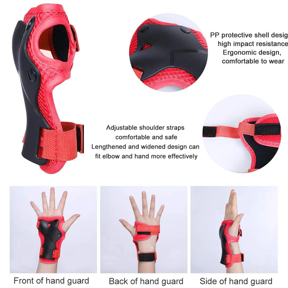 7 шт./комплект, Детский защитн – обзор и цена Scooter Helmet Set