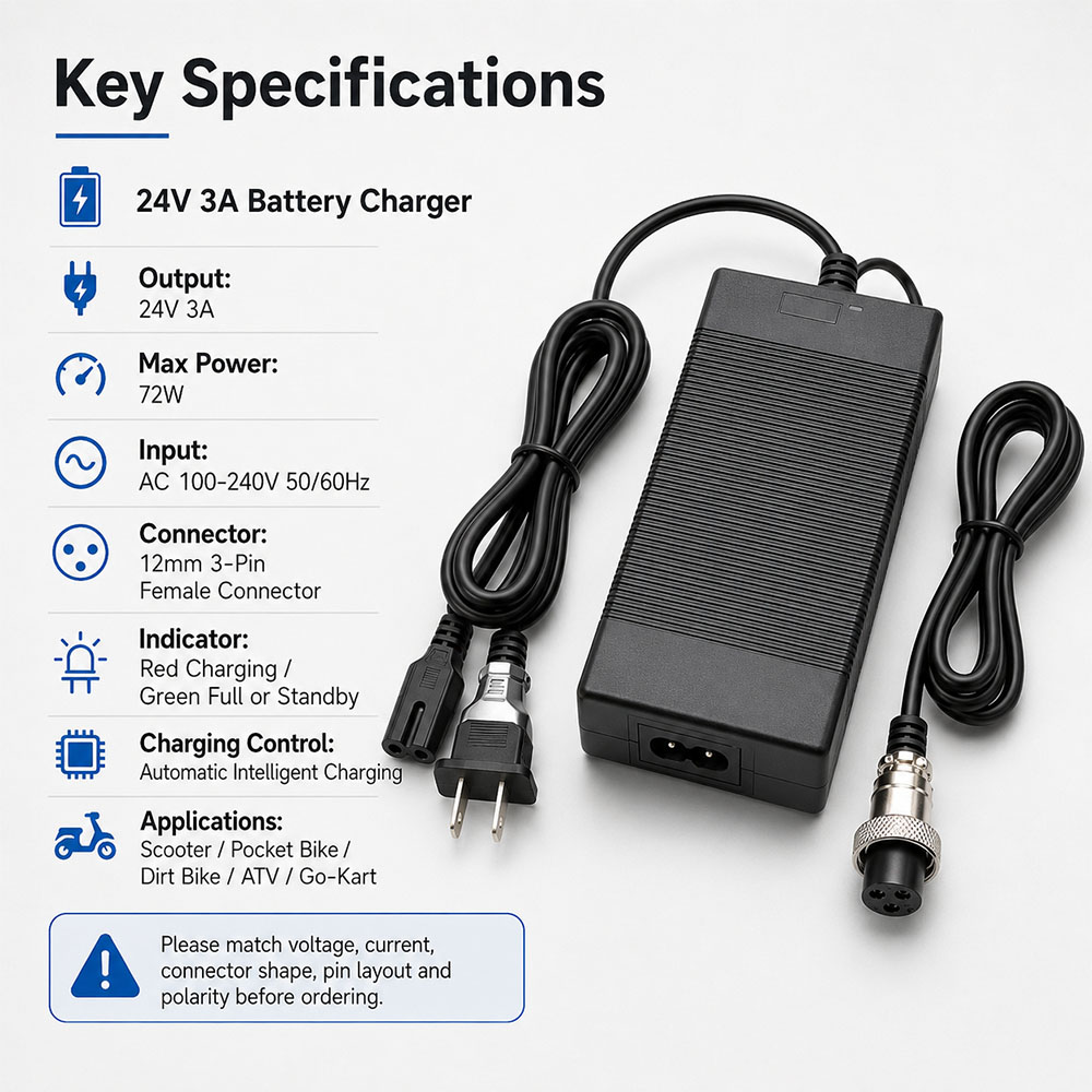 Зарядное устройство для скутер – обзор и цена Electric Scooter Charger