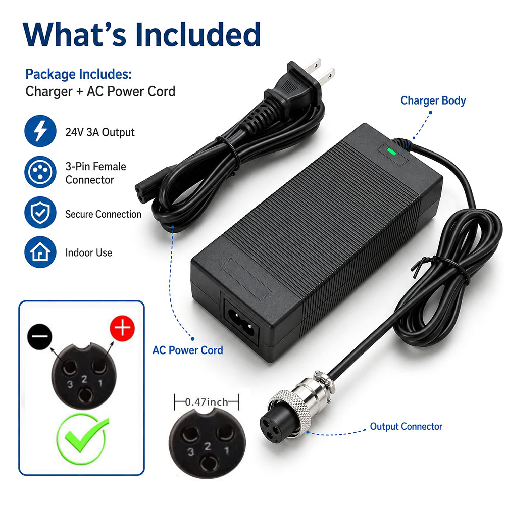 Зарядное устройство для скутер – обзор и цена Electric Scooter Charger