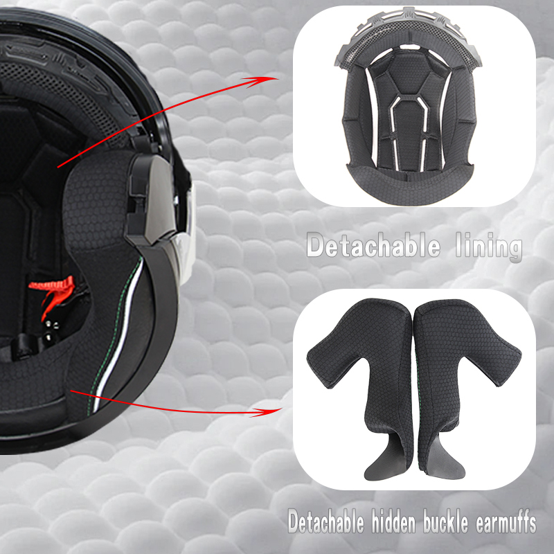 Мотоциклетный шлем открытого т – обзор и цена Scooter Helmet Set