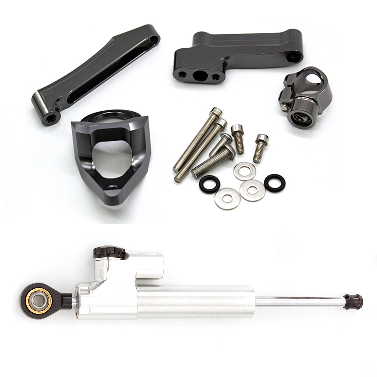 Для Suzuki GSXR1300 1998-2019  – обзор и цена Steering Damper Stabilizer Kit Cnc