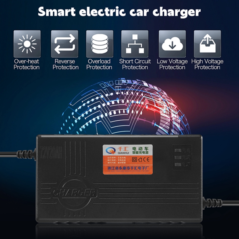 T82C Лидер продаж-72 В 20 Ач з – обзор и цена Electric Scooter Charger