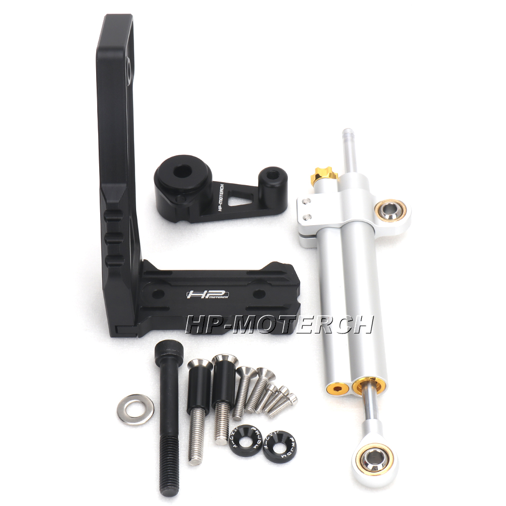 Новый комплект карбонового дем – обзор и цена Steering Damper Stabilizer Kit Cnc