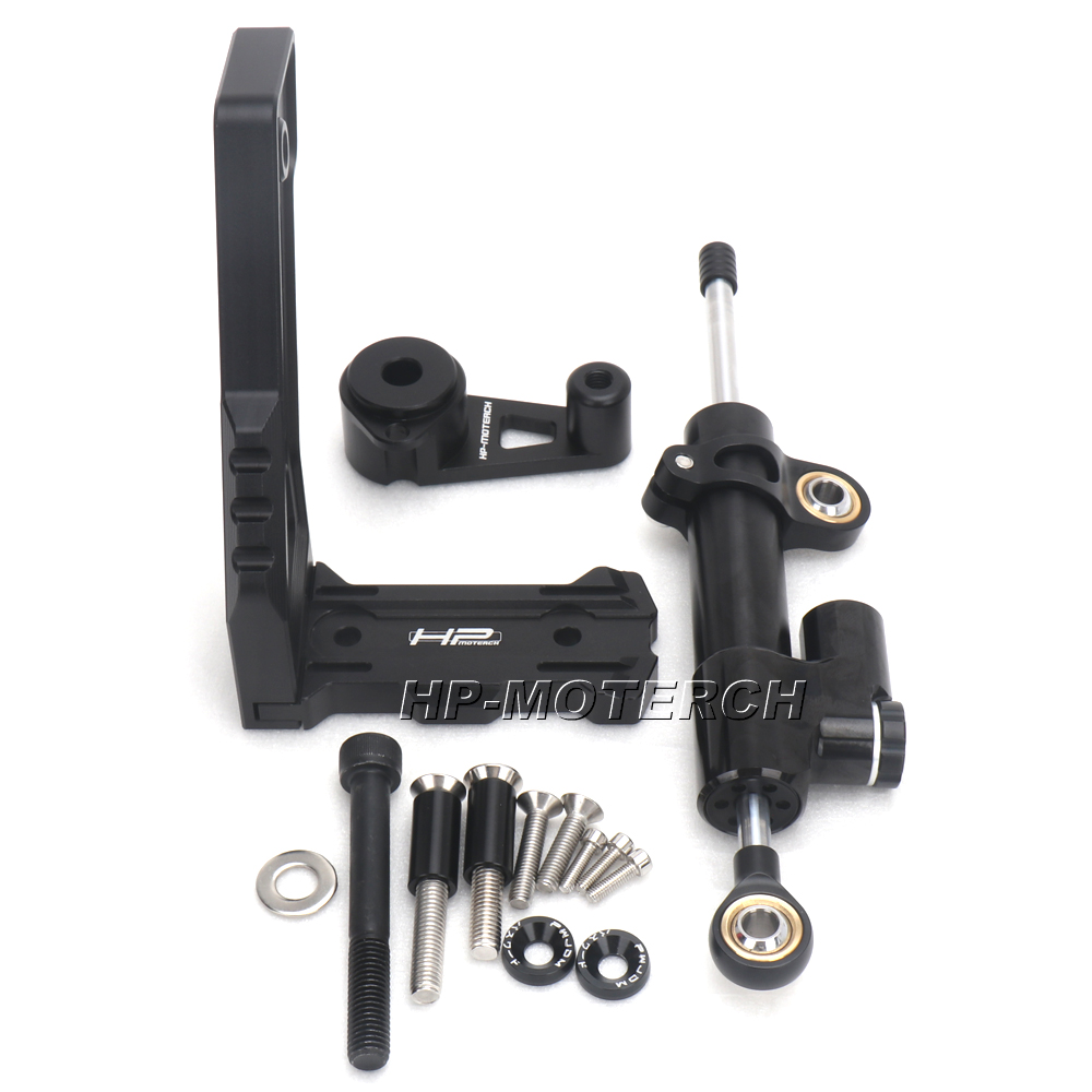 Новый комплект карбонового дем – обзор и цена Steering Damper Stabilizer Kit Cnc